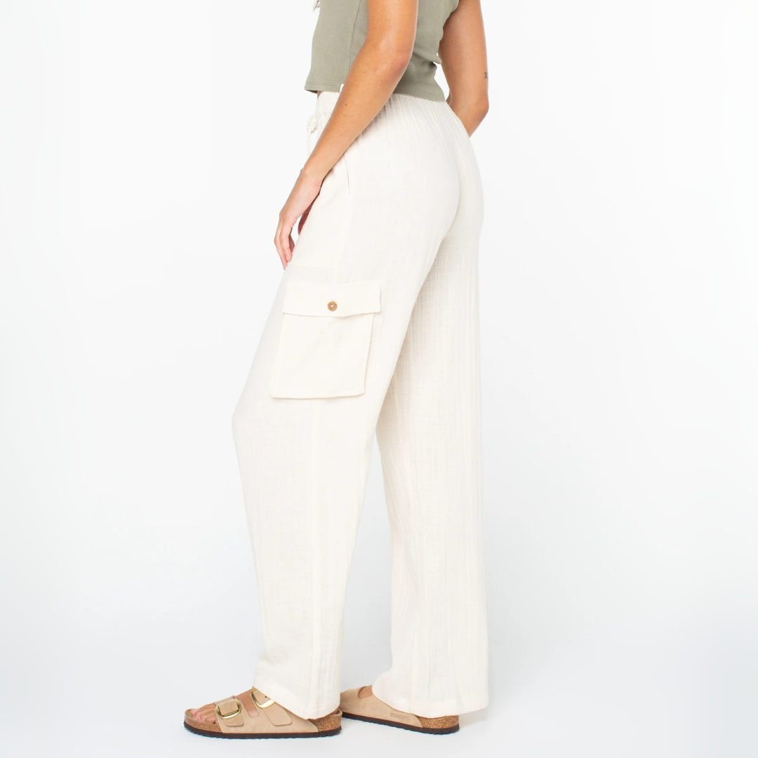 Pantalón Mujer Cargo Wafer Sohana