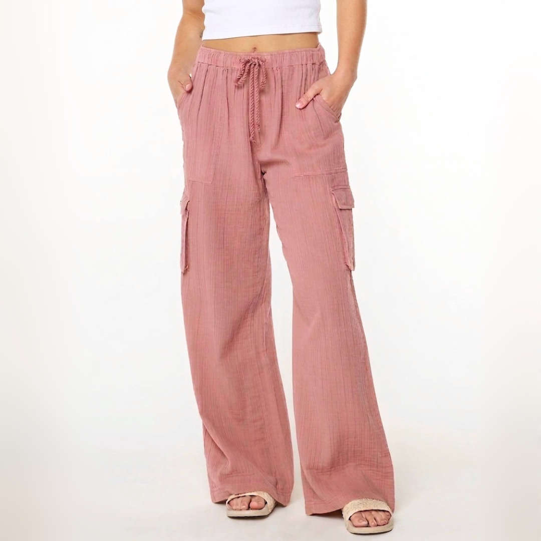 Pantalón Mujer Cargo Wafer Sohana