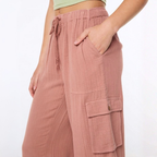 Pantalón Mujer Cargo Wafer Sohana