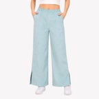 Pantalón Corduroy con Abertura