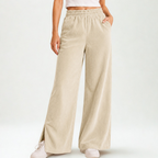 Pantalón Corduroy con Abertura