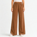 Pantalón Corduroy con Abertura