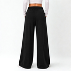 Pantalón Palazzo de Franela Ajustable Mujer