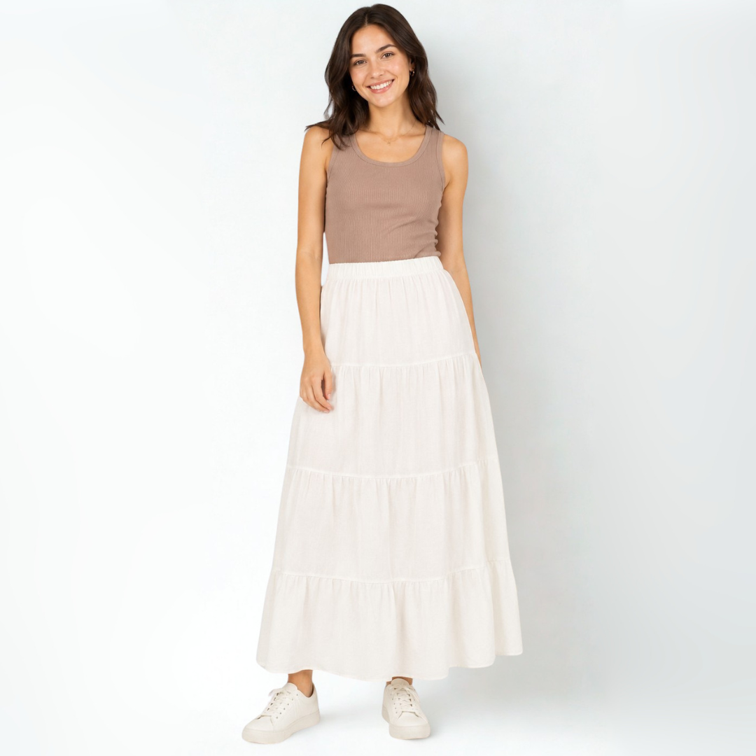 Falda Larga Mujer Verano
