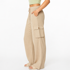 Pantalón Mujer Cargo Wafer Sohana