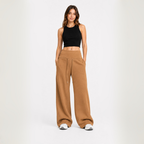 Buzo Pantalón de Franela Mujer Pretina Ancha