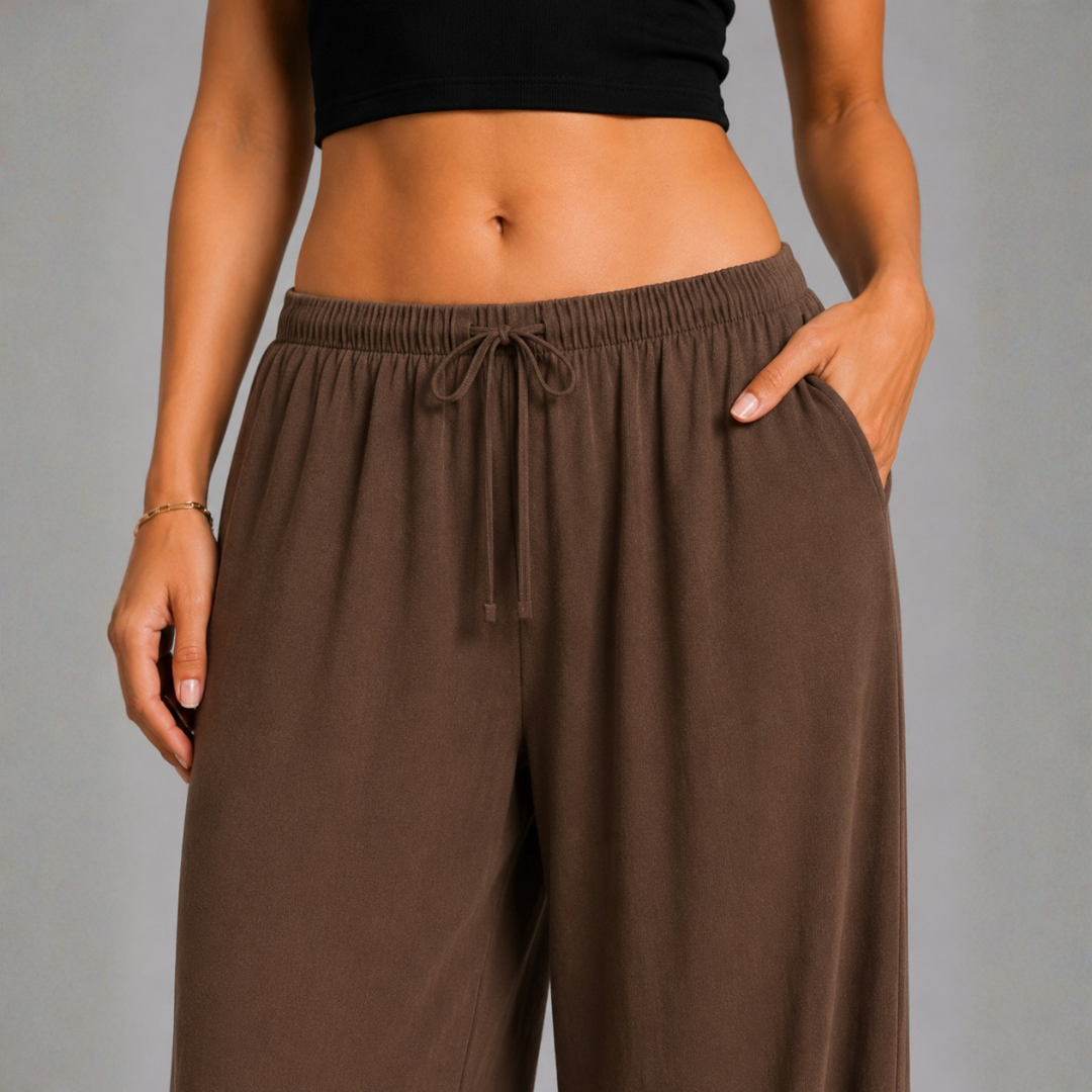 Pantalón Holgado Fresco Mujer Viena