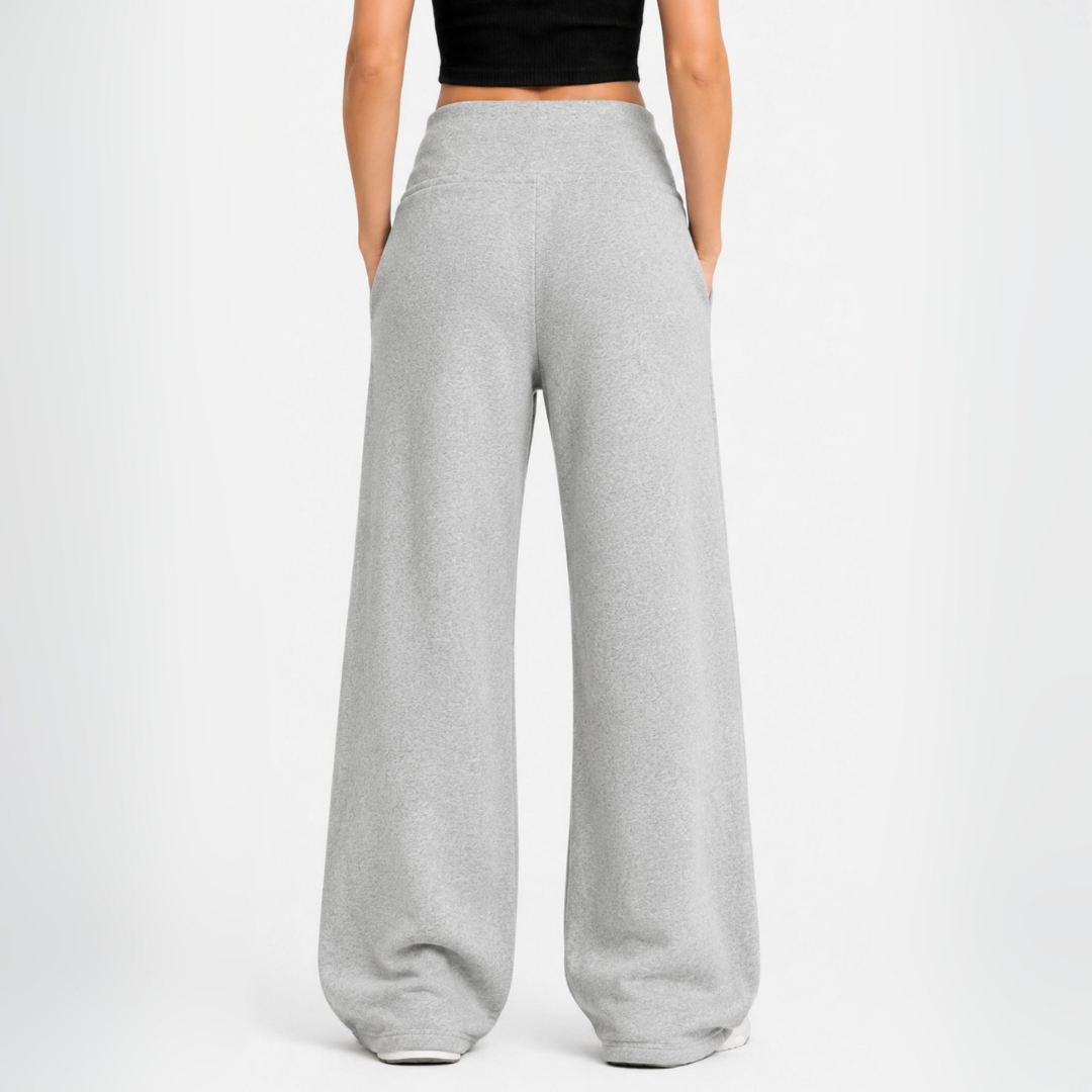 Buzo Pantalón de Franela Mujer Pretina Ancha