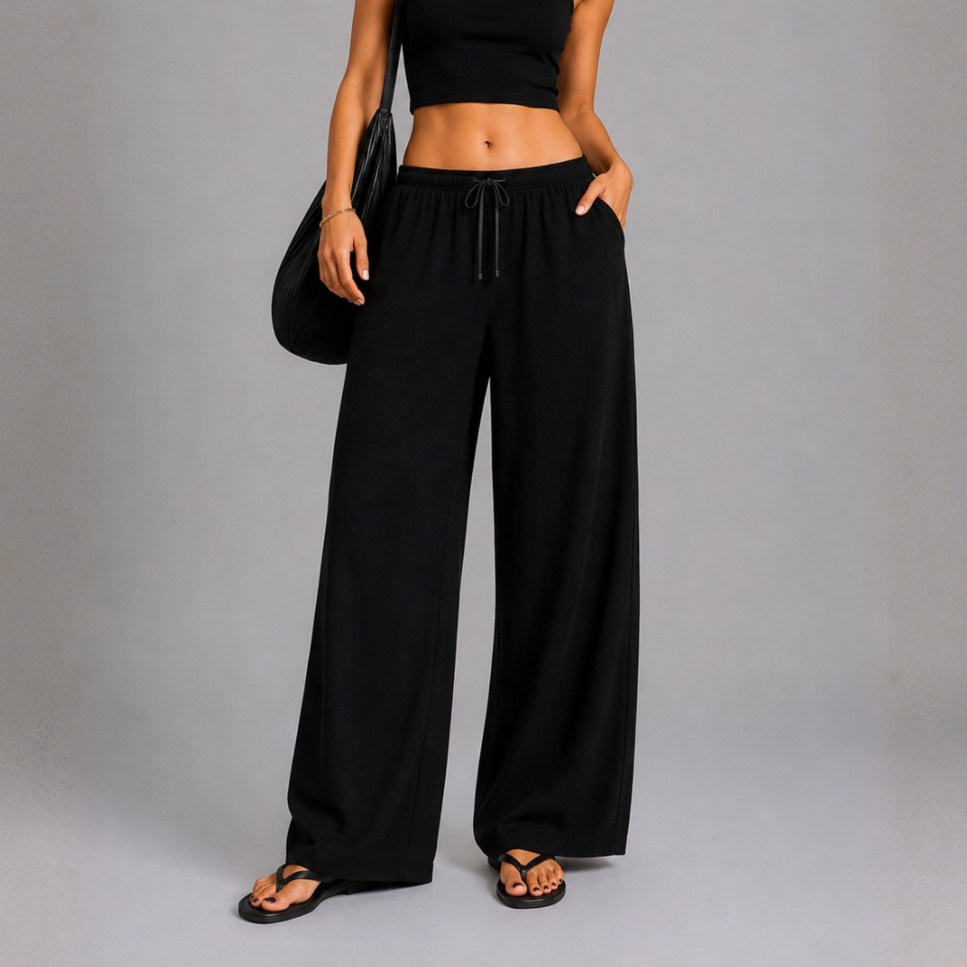 Pantalón Holgado Fresco Mujer Viena