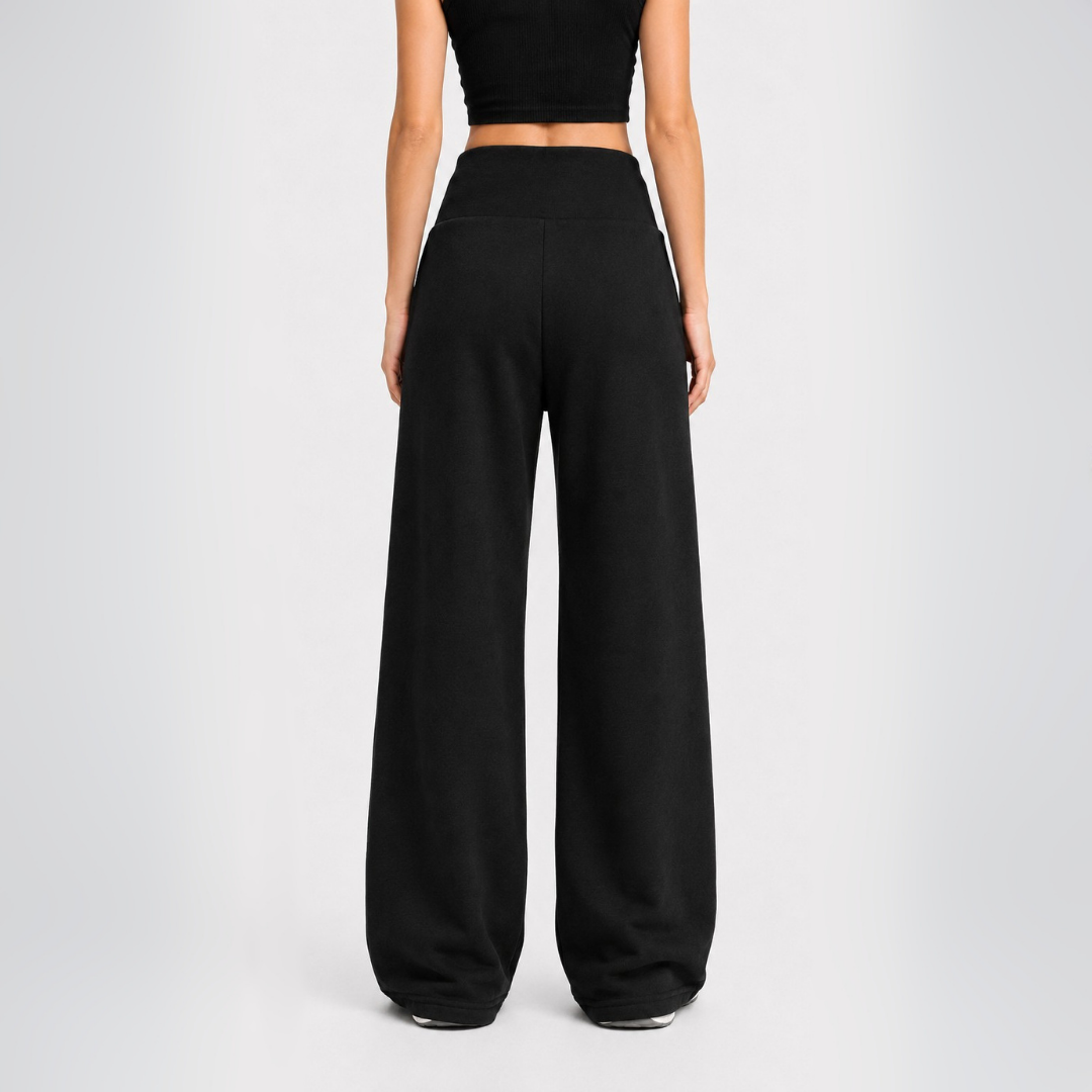 Buzo Pantalón de Franela Mujer Pretina Ancha