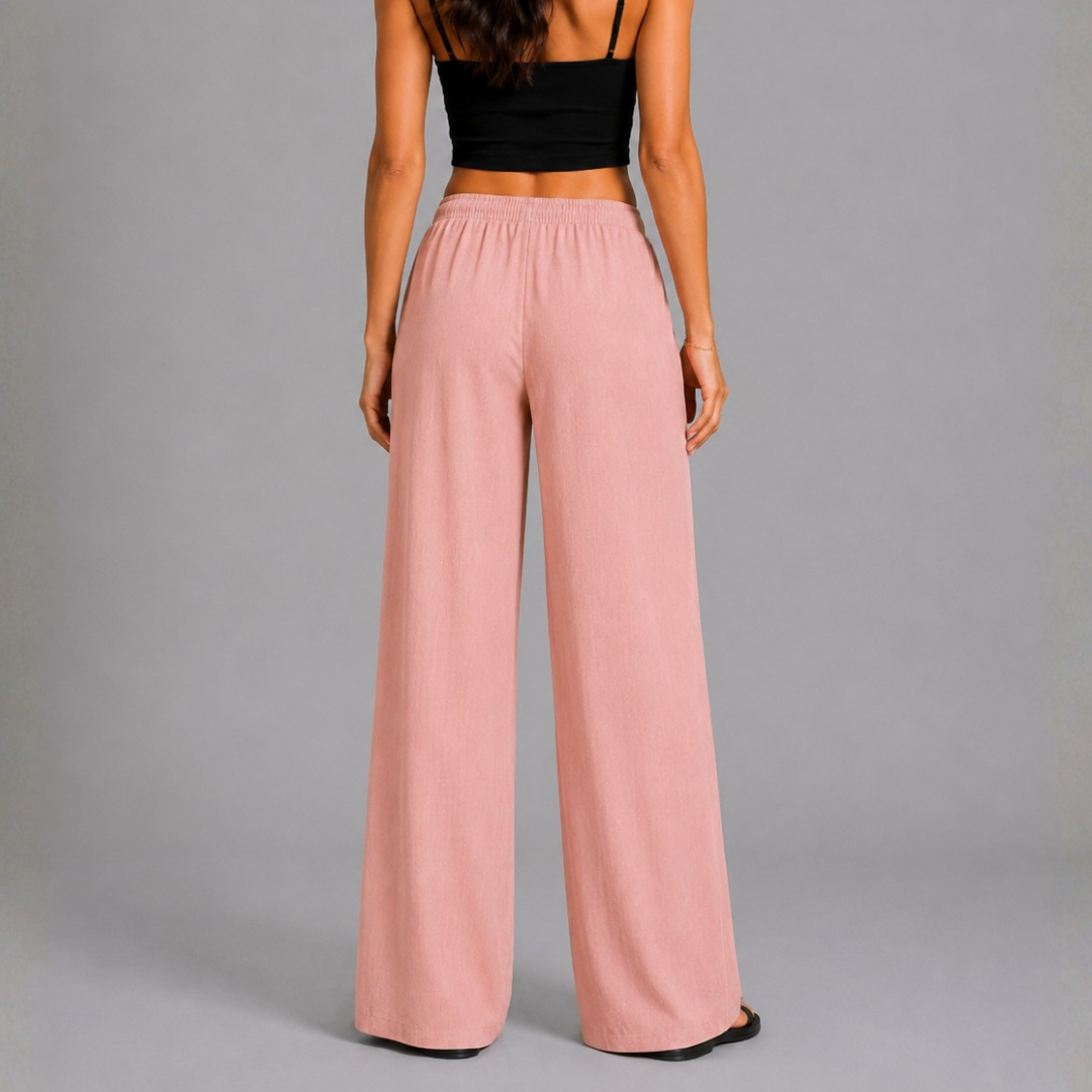 Pantalón Holgado Fresco Mujer Viena