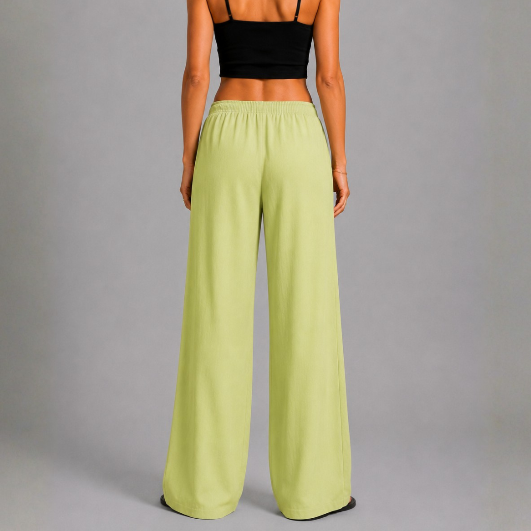 Pantalón Holgado Fresco Mujer Viena